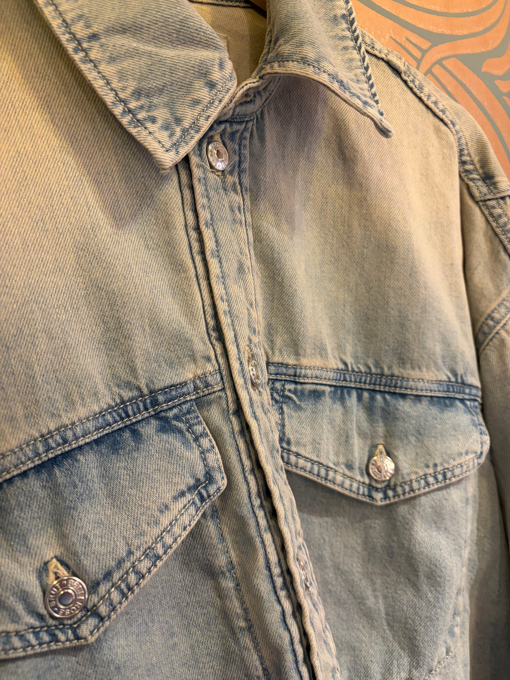 Blouson jeans court Bellerose