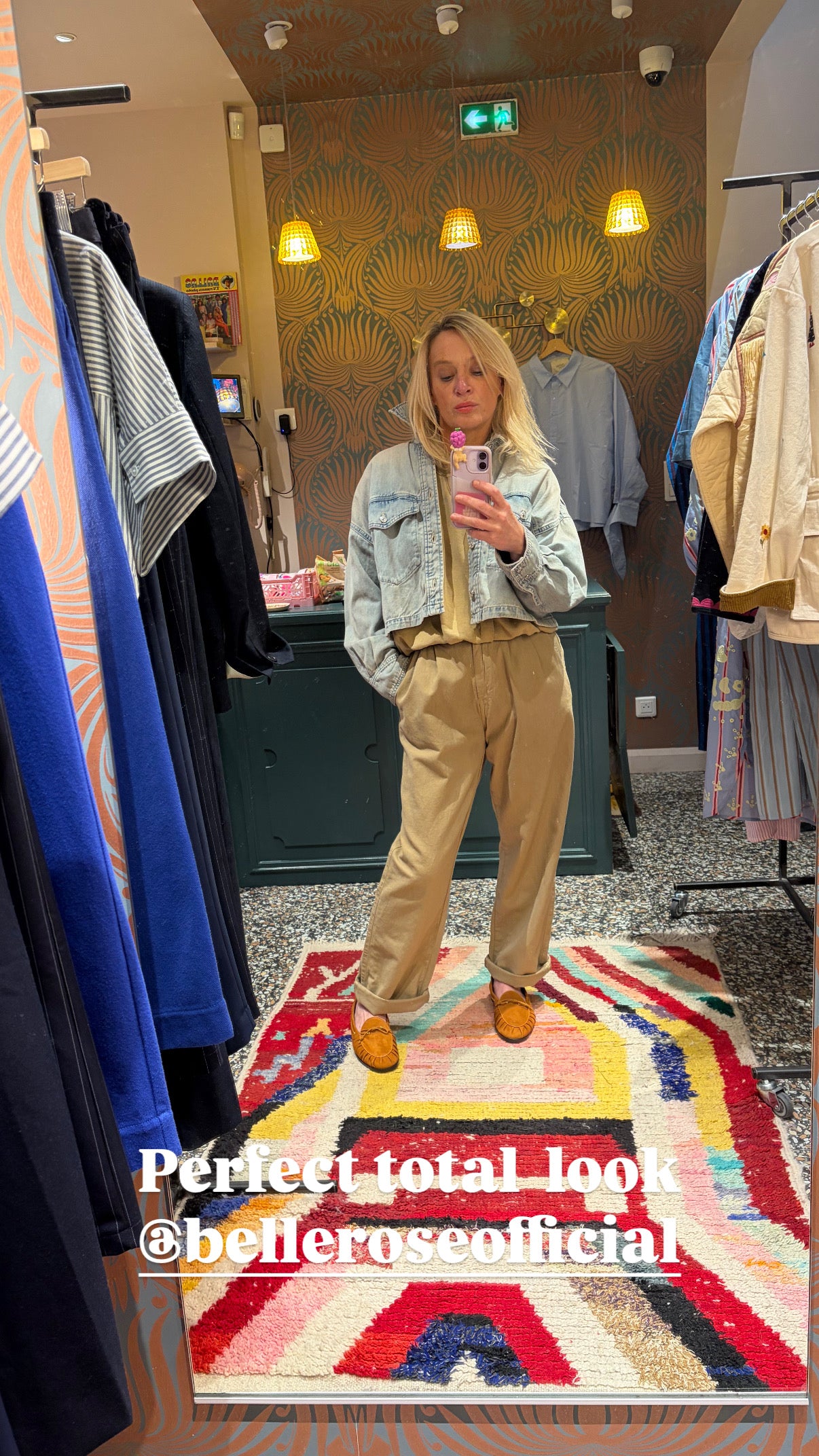 Blouson jeans court Bellerose