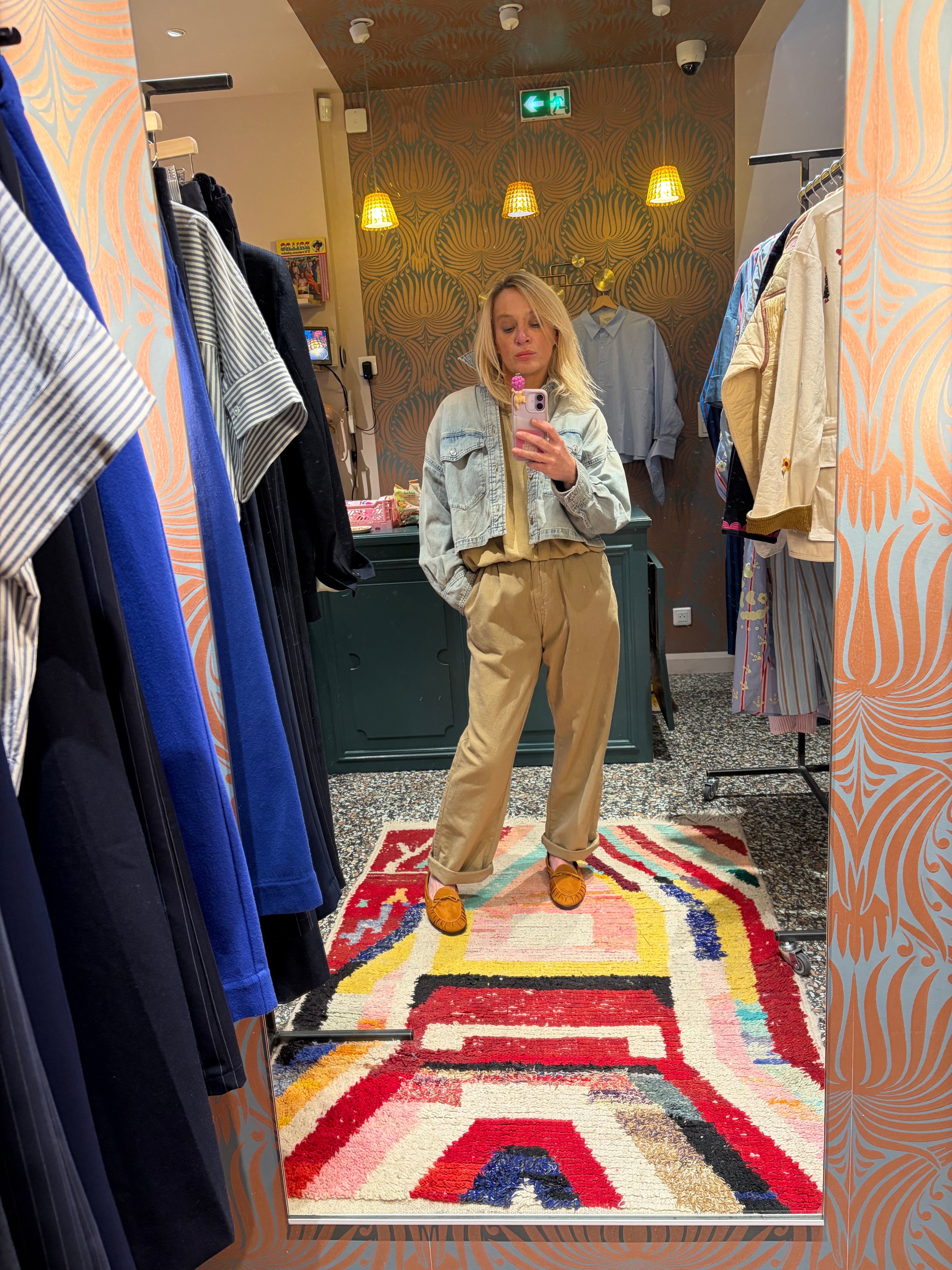 Blouson jeans court Bellerose