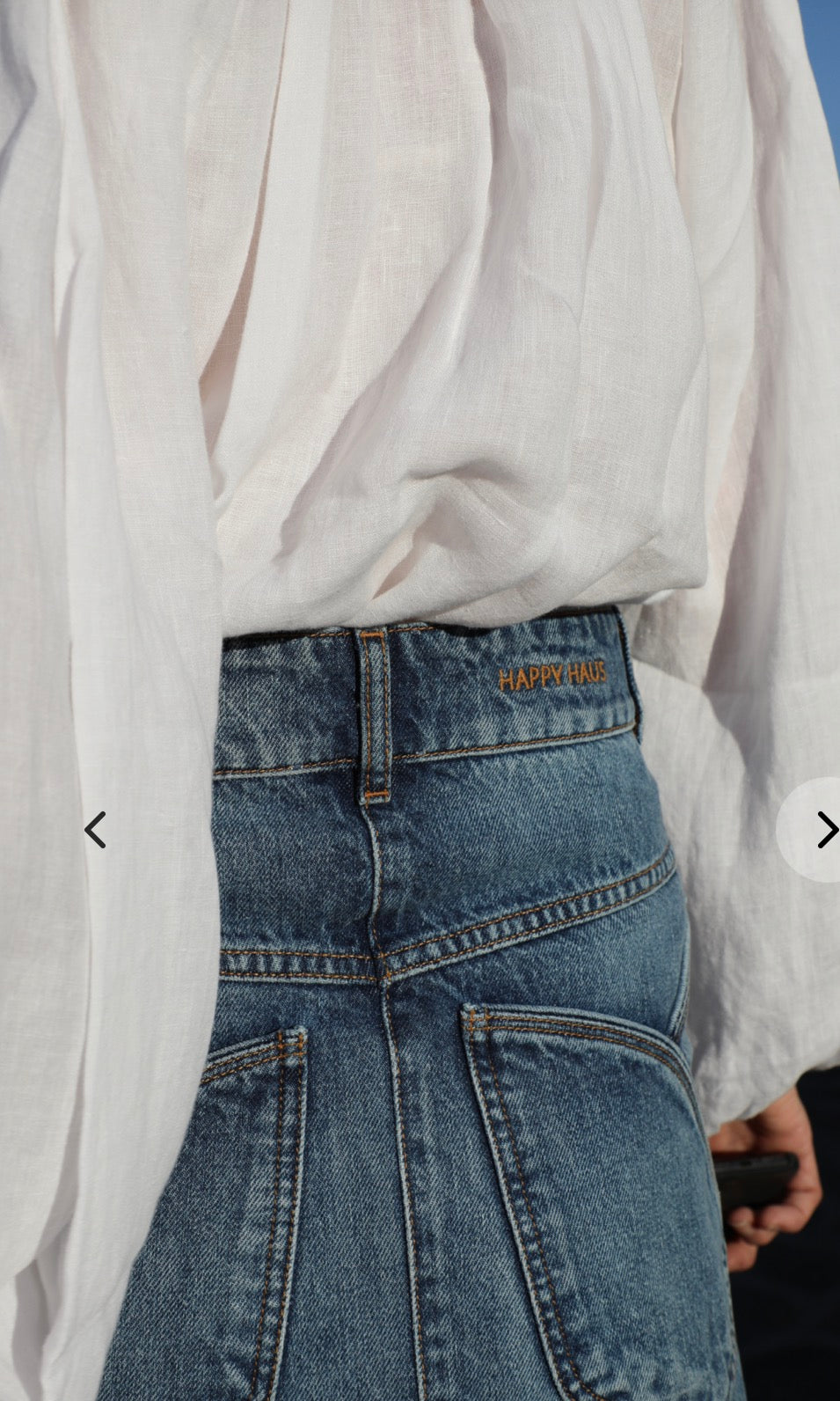 Jupe longue jeans Happy Haus 🩷
