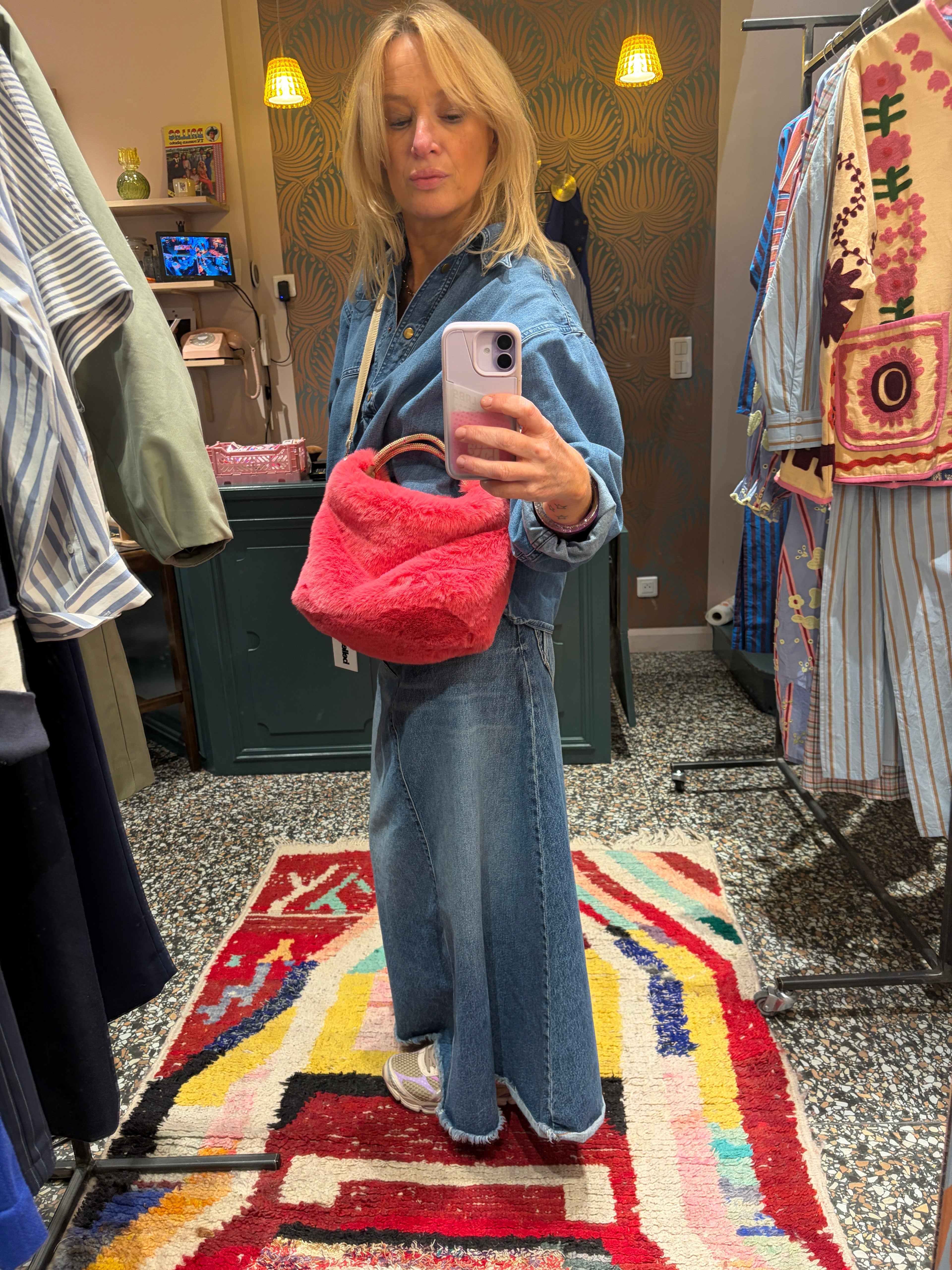 Sac en fausse fourrure Bellerose