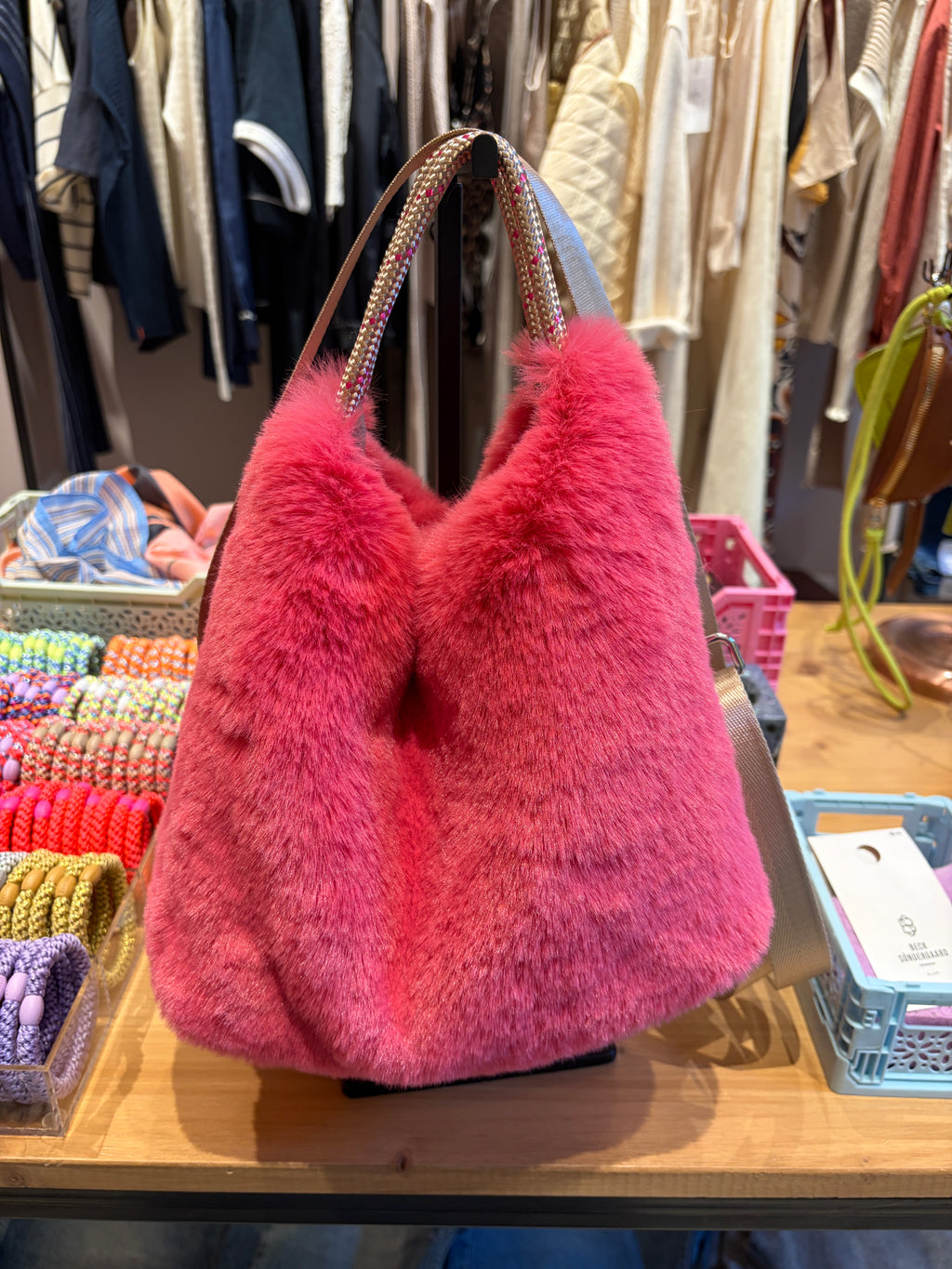 Sac en fausse fourrure Bellerose