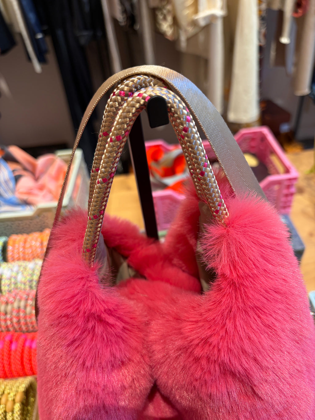 Sac en fausse fourrure Bellerose